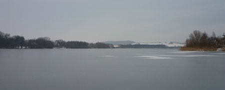 Winterlandschaft am Trammer See